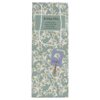 Edelweiss Elegante Rustikale Boutique Geschenktüte Für Weinflaschen