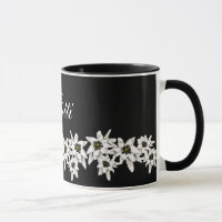 Edelweiss Flower Mug