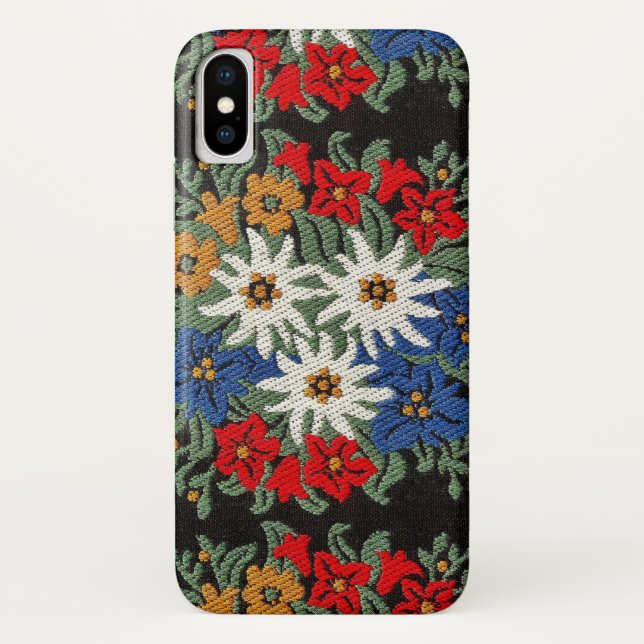 Edelweiss Schweizer Blume Case-Mate iPhone Hülle (Rückseite)