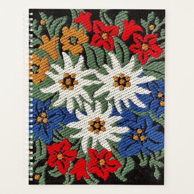Edelweiss Schweizer Blume Planer (Vorderseite)