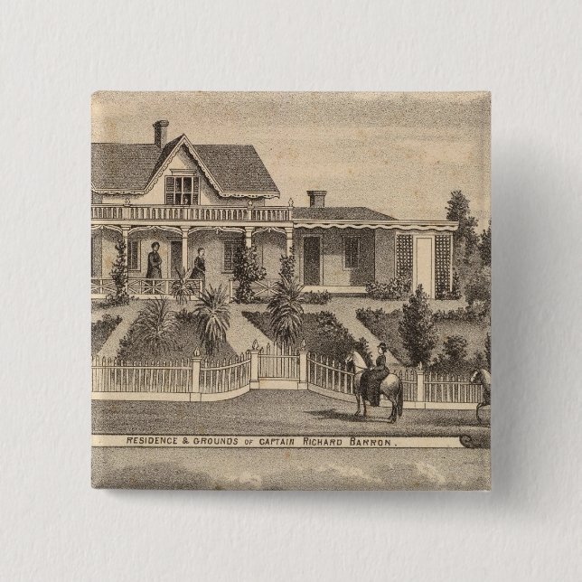 Eden Landing, Barron Wohnsitz, Lager Button (Vorderseite)