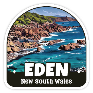 Eden, NSW Australia Aufkleber