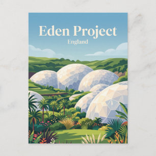Eden-Projekt England Postkarte