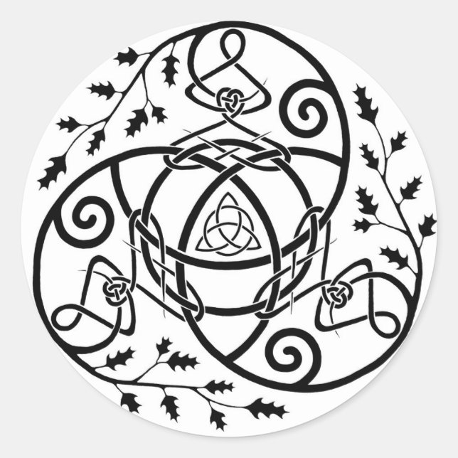 Eden Runder Aufkleber (Vorderseite)