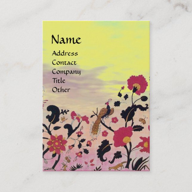 EDEN / WHIMSICAL GARDEN VISITENKARTE (Vorderseite)