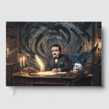 Edgar A. Poe komponiert The Raven in gotischen Trä