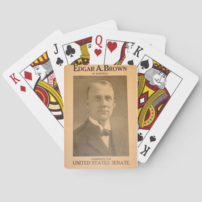 Edgar Alan Brown Spielkarten (Rückseite)