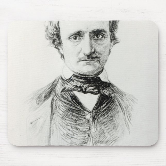 Edgar Allan Poe 1907 Mousepad (Vorne)