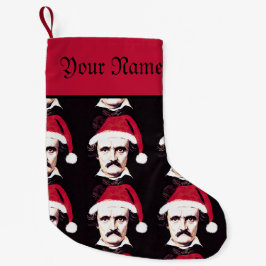 Edgar Allan Poe Christmas Strumpf Kleiner Weihnachtsstrumpf