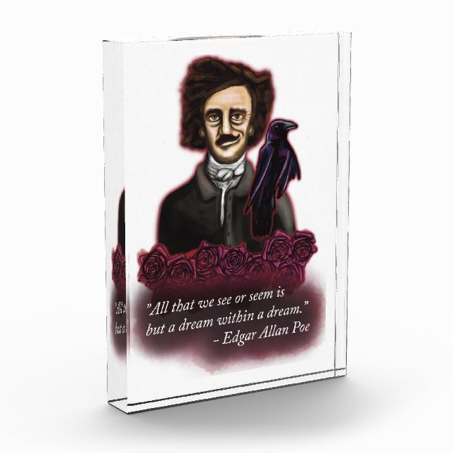 Edgar Allan Poe, Dark Academia Fotoblock (Links)