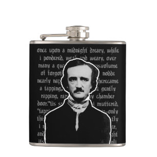 Edgar Allan Poe Flask Flachmann