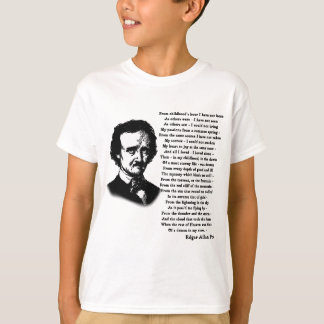 Edgar Allan Poe-Gedicht ALLEIN T-Shirt