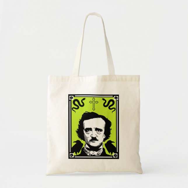 Edgar Allan Poe Jahrestag 19. Januar Tragetasche (Vorne)
