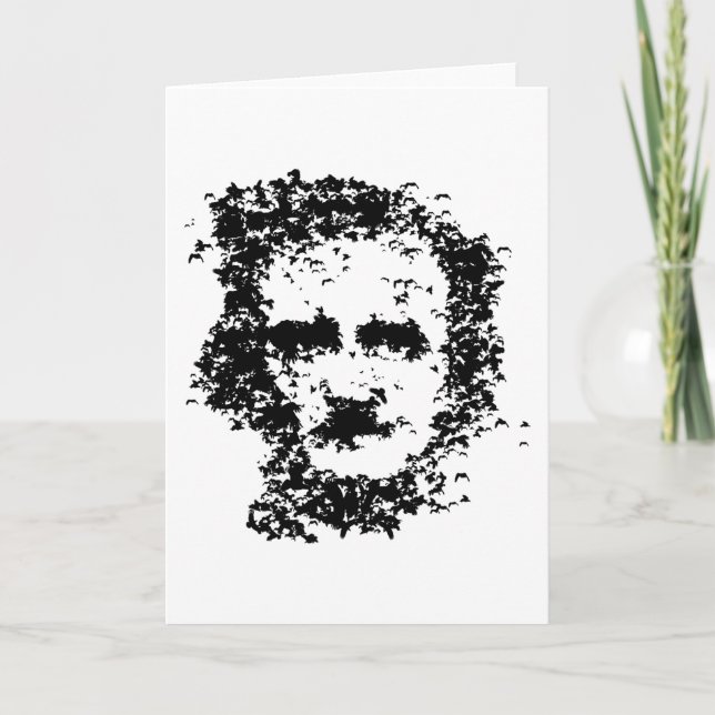 Edgar Allan Poe Karte (Vorderseite)