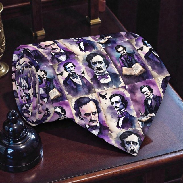 Edgar Allan Poe Krawatte Schlips (Von Creator hochgeladen)