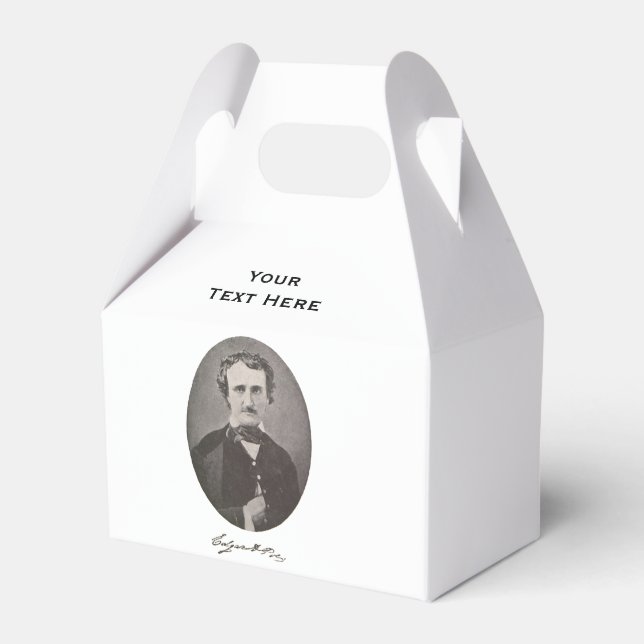 Edgar Allan Poe mit Signature Geschenkschachtel (Vorderseite)