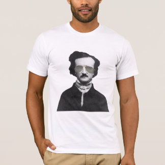 Edgar Allan Poe mit Sonnenbrille T-Shirt