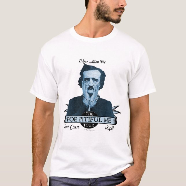 Edgar Allan "Poe mitfühlend ich" Ausflug-Shirt T-Shirt (Vorderseite)