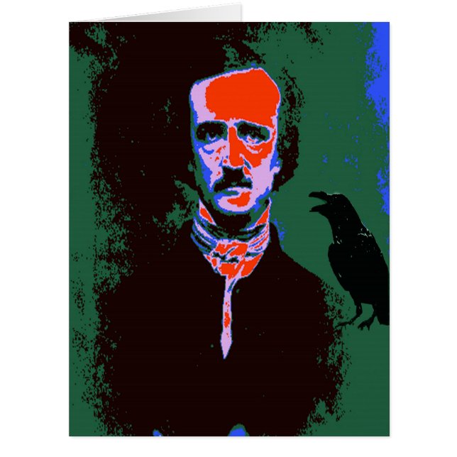 Edgar Allan Poe Pop Art (Devant)