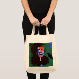 Edgar Allan Poe Pop Art Grand Sac fourre-tout