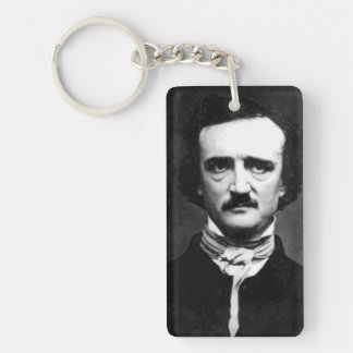 Edgar-Allan-Poe-Porträt Schlüsselanhänger