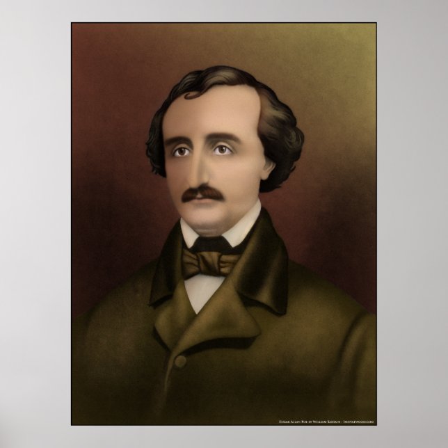 Edgar Allan Poe Poster (Vorne)
