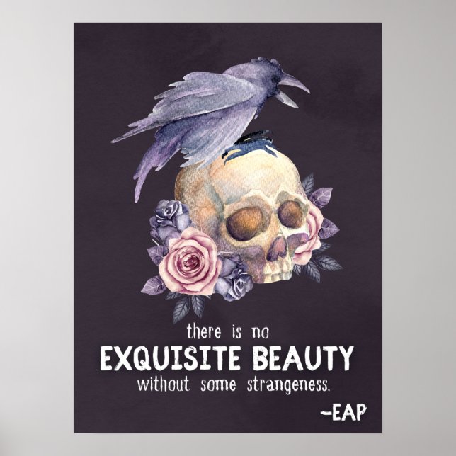 Edgar Allan Poe Poster (Vorne)