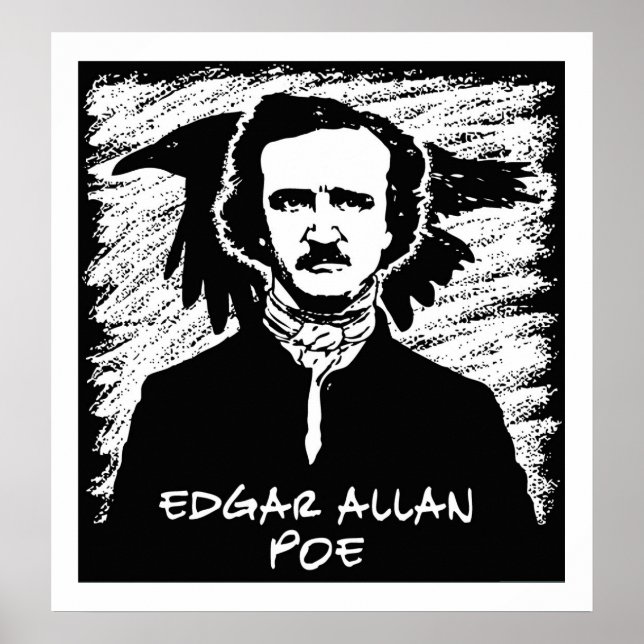 Edgar Allan Poe Poster (Vorne)