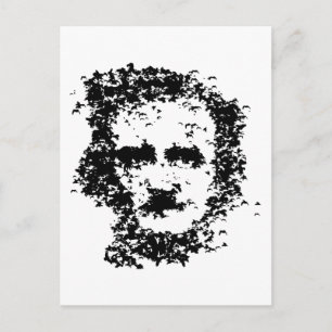 Edgar Allan Poe Postkarte
