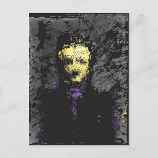 Edgar Allan Poe Postkarte