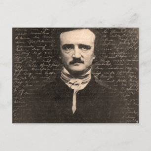 Edgar Allan Poe Postkarte