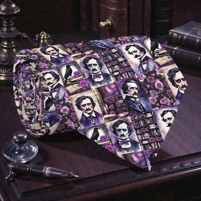 Edgar Allan Poe Raben Krawatte (Von Creator hochgeladen)