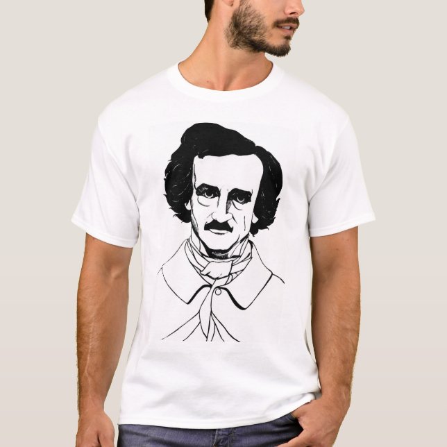 Edgar Allan Poe T-Shirt (Vorderseite)