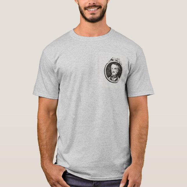 Edgar Allan Poe T-Shirt (Vorderseite)
