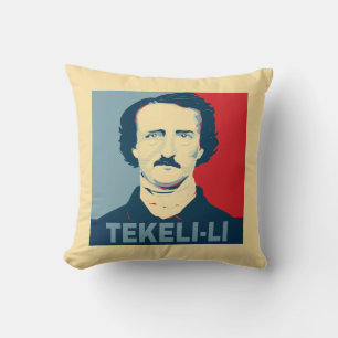 Edgar Allan Poe TEKELI-LI Hope Style Kissen