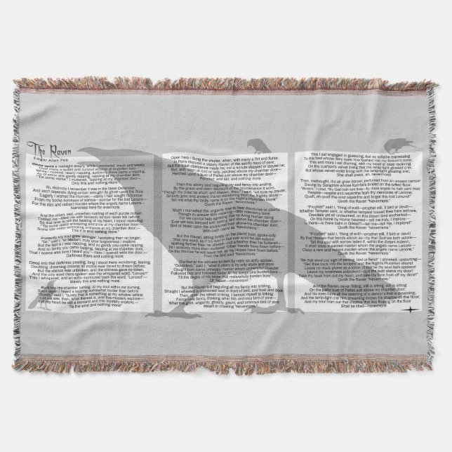 Edgar Allan Poe The Raven Decke (Vorderseite)