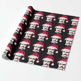 Edgar Allan Poe Weihnachtswrapping Paper Geschenkpapier
