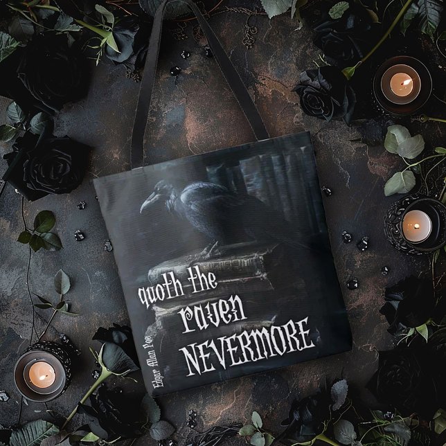 Edgar Allan Poe Zitat Tasche (Von Creator hochgeladen)