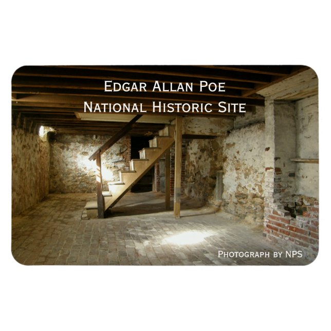 Edgar Allan Poes Keller Magnet (Horizontal)