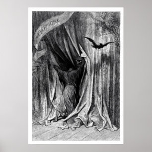Edgar Allan Poe's Raven - Nevermore Poster