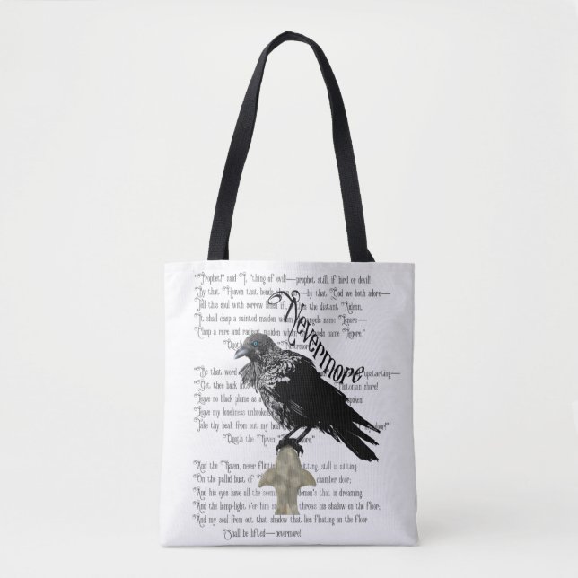 Edgar Allan Poe's The Raven Tasche (Vorderseite)