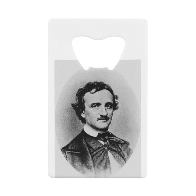 edgar allan pos geldbeutel flaschenöffner (Vorderseite)