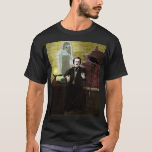 Edgar Allen poe auf einem T - Shirt