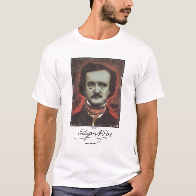 Edgar Allen Poe T-Shirt (Vorderseite)