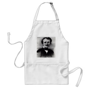 Edgar Allen Poe "Weep Alone" Liebe Zitat Geschenke Schürze