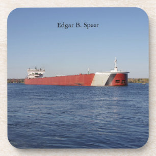 Edgar B. dessous de verre en plastique Speer