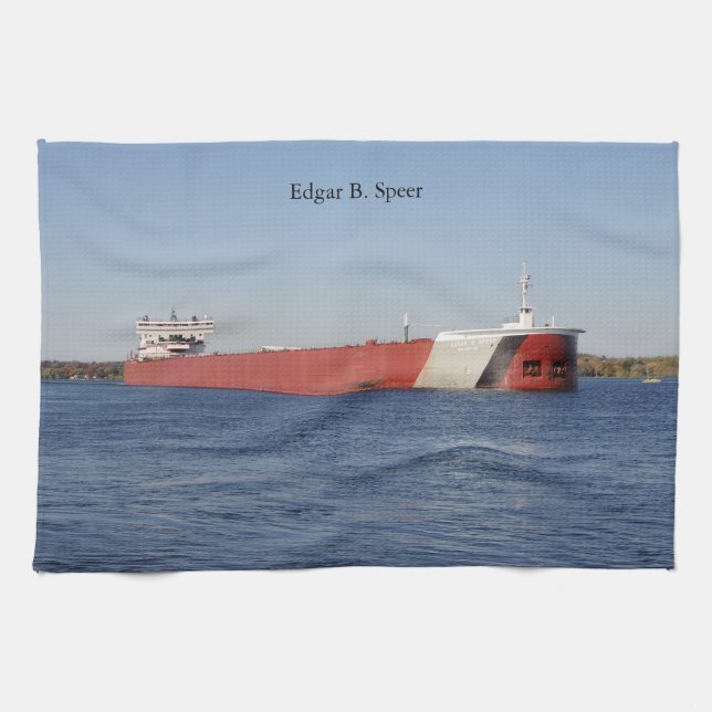Edgar B. Speer Küchentuch (Horizontal)