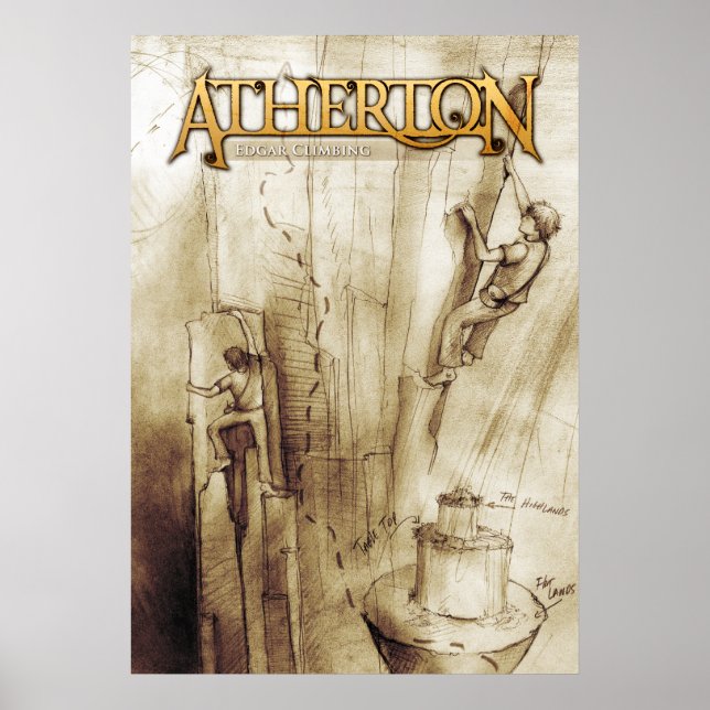 Edgar Climbing Poster (Vorne)