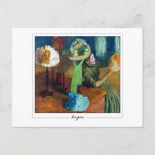 Edgar Degas #12-2 - Fine Art Postcard Postkarte