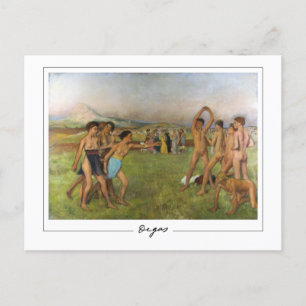 Edgar Degas #139 - Fine Art Postcard Postkarte